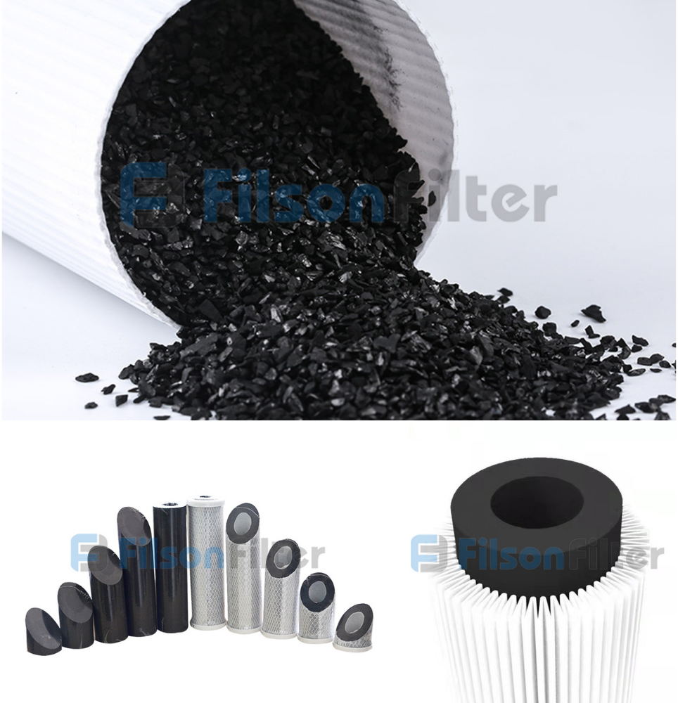 0.5micron solid carbon block water filter