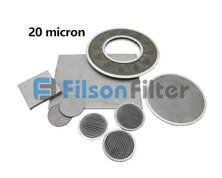 20 Micron Stainless Steel Mesh