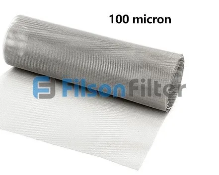 100 Micron Stainless Steel Mesh