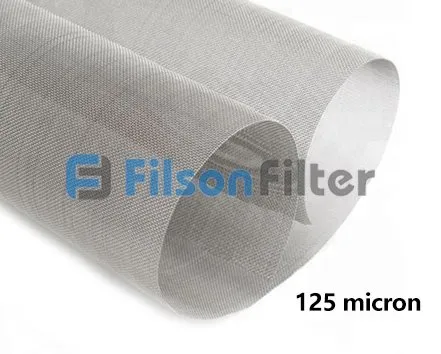 125 Micron Stainless Steel Mesh