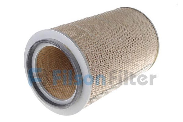 cylinder pleated 0.5 micron filter cartridge