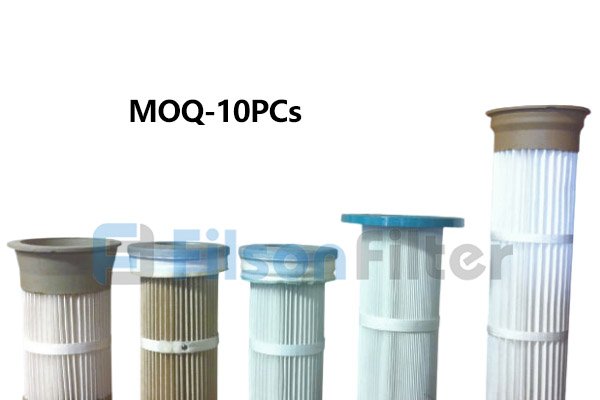 pleated filter cartridge production
