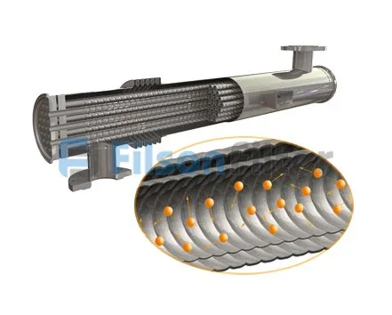 Corrugated Shell and Tube Heat Exchanger
