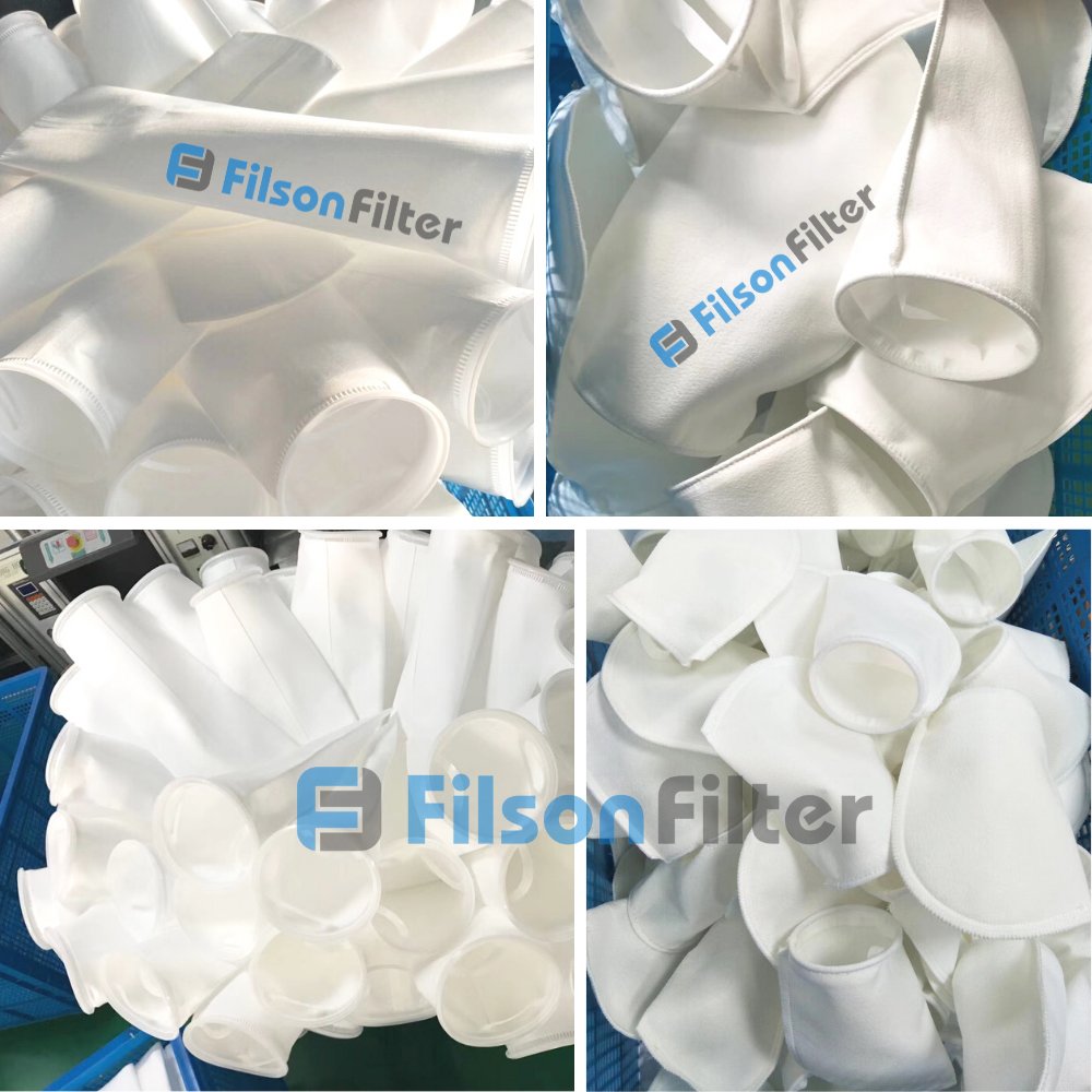 7 Inch PP PE Nylon Filter Sock Production Details
