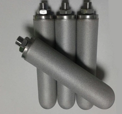 Sintered stainless steel filter cartridge