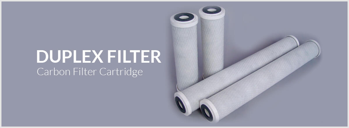 This is a carbon filter cartridge