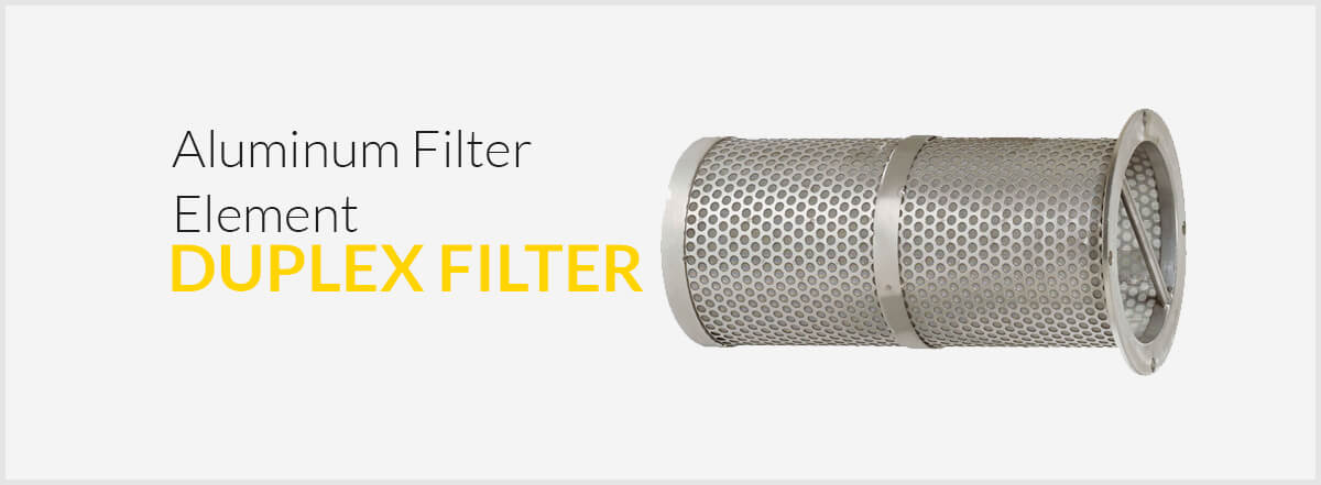 Metal mesh filter element