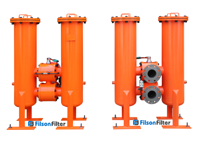Duplex filter and strainer