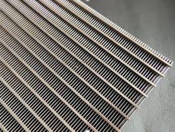 A Wedge Wire Screen Offers A large Surface And Is Easy To Clean