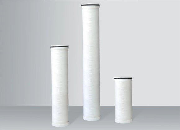 Different sizes of pleated filter cartridge