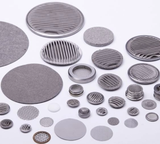  Different types of filter discs