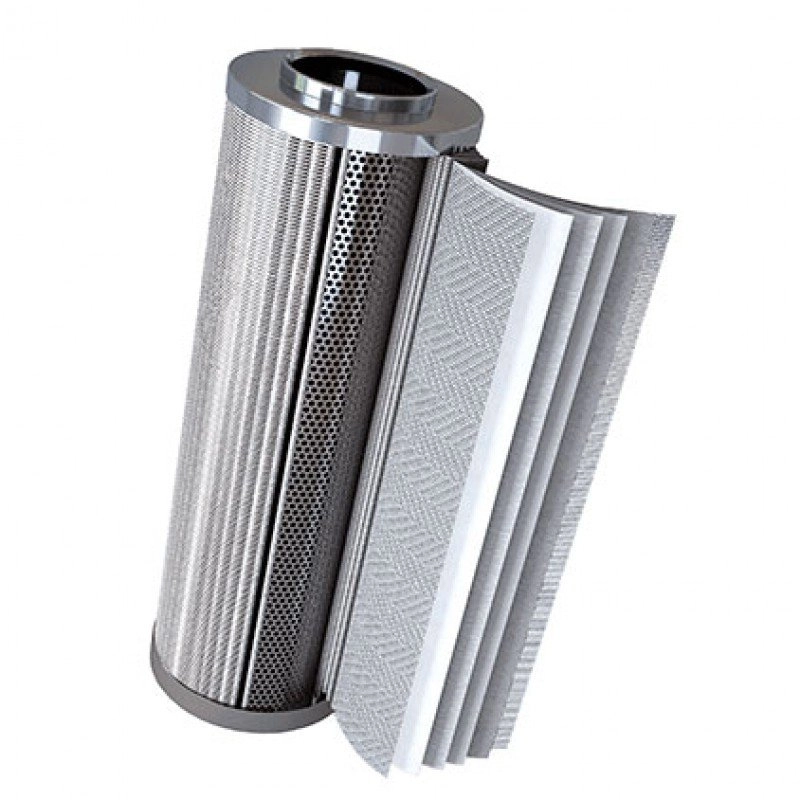 Star pleated filter element