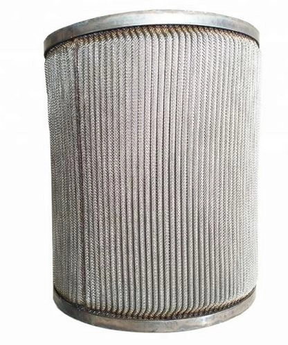 Metal fibler filter cartridge