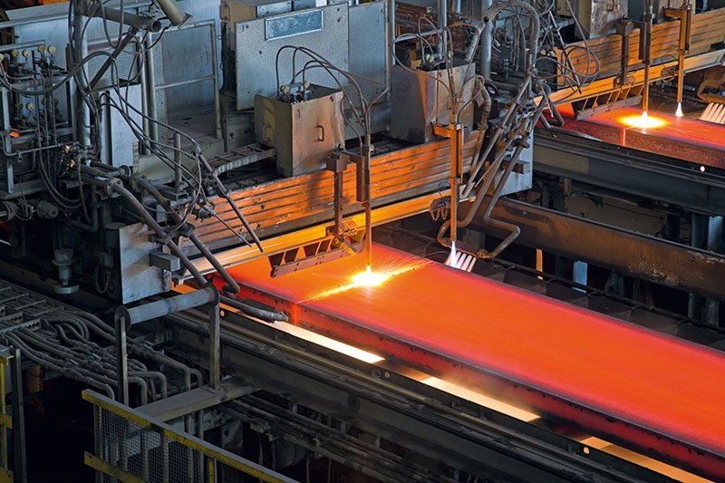 Steel manufacturing industry