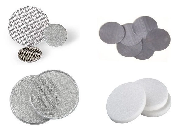  Types of filter discs
