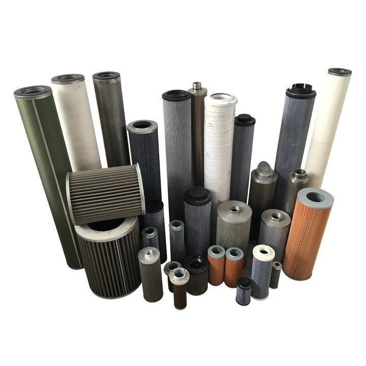 Hydraulic oil filter made from different material
