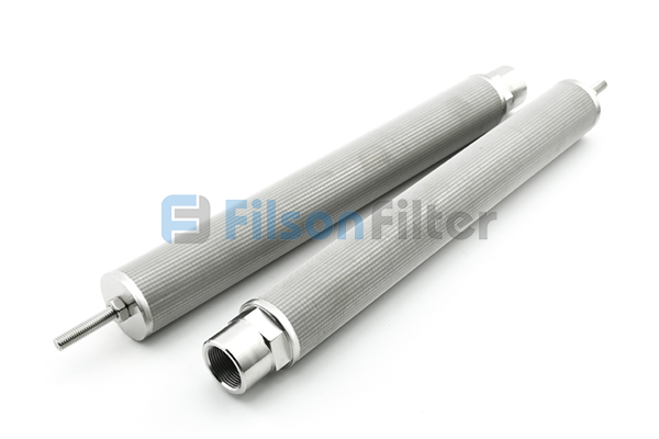 Candle Elements for Beer Filtration sintered mesh candle filter