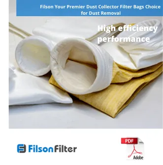 Filson Dust Collector Filter Bag Catalog