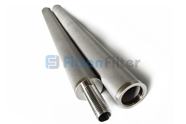 GKN Porous Metal Filter Replacement sinterede metal filter element