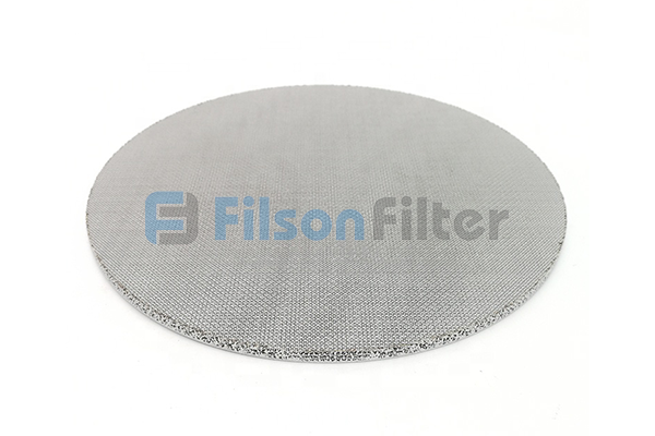 sintered stainless steel disc sintered SS disc filter