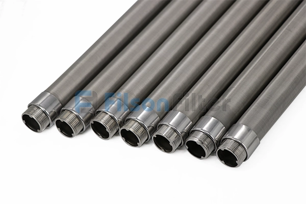 stainless steel candle filter element metal filter