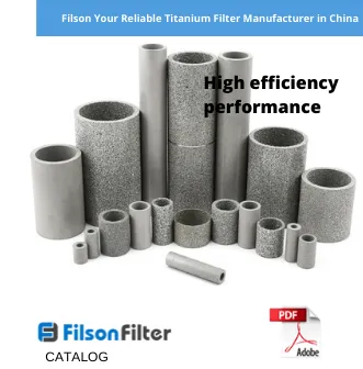 Filson Titanium Filter Catalog