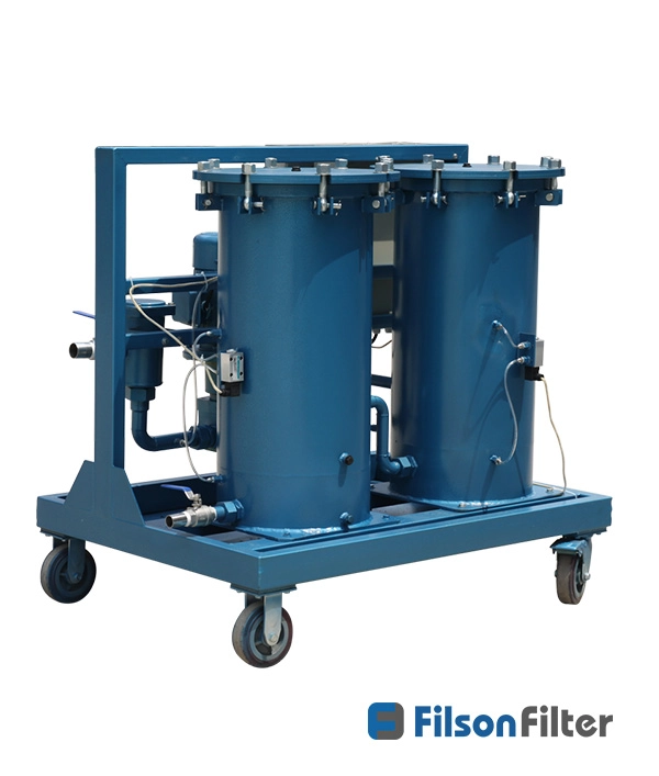 high solid oil purification systems