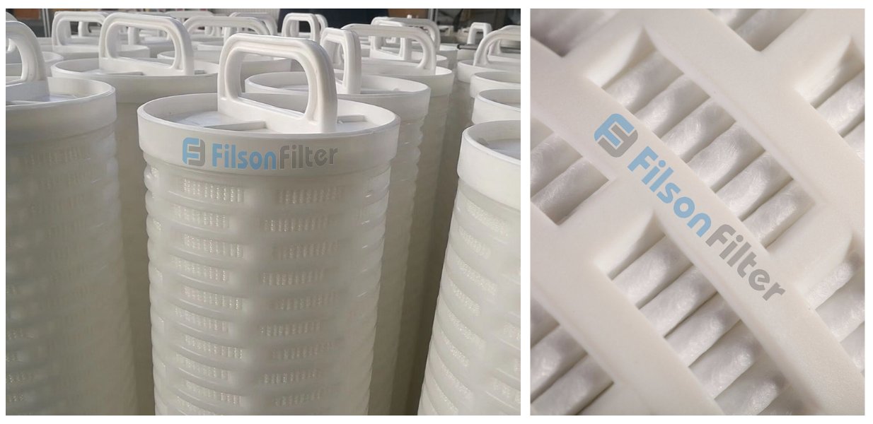 High Temperature High Flow Water Filter Cartridge for Petrochemical Industrial