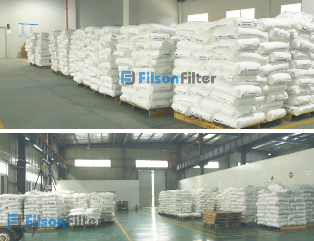 Industrial Water Filter Bags Raw Material Stock