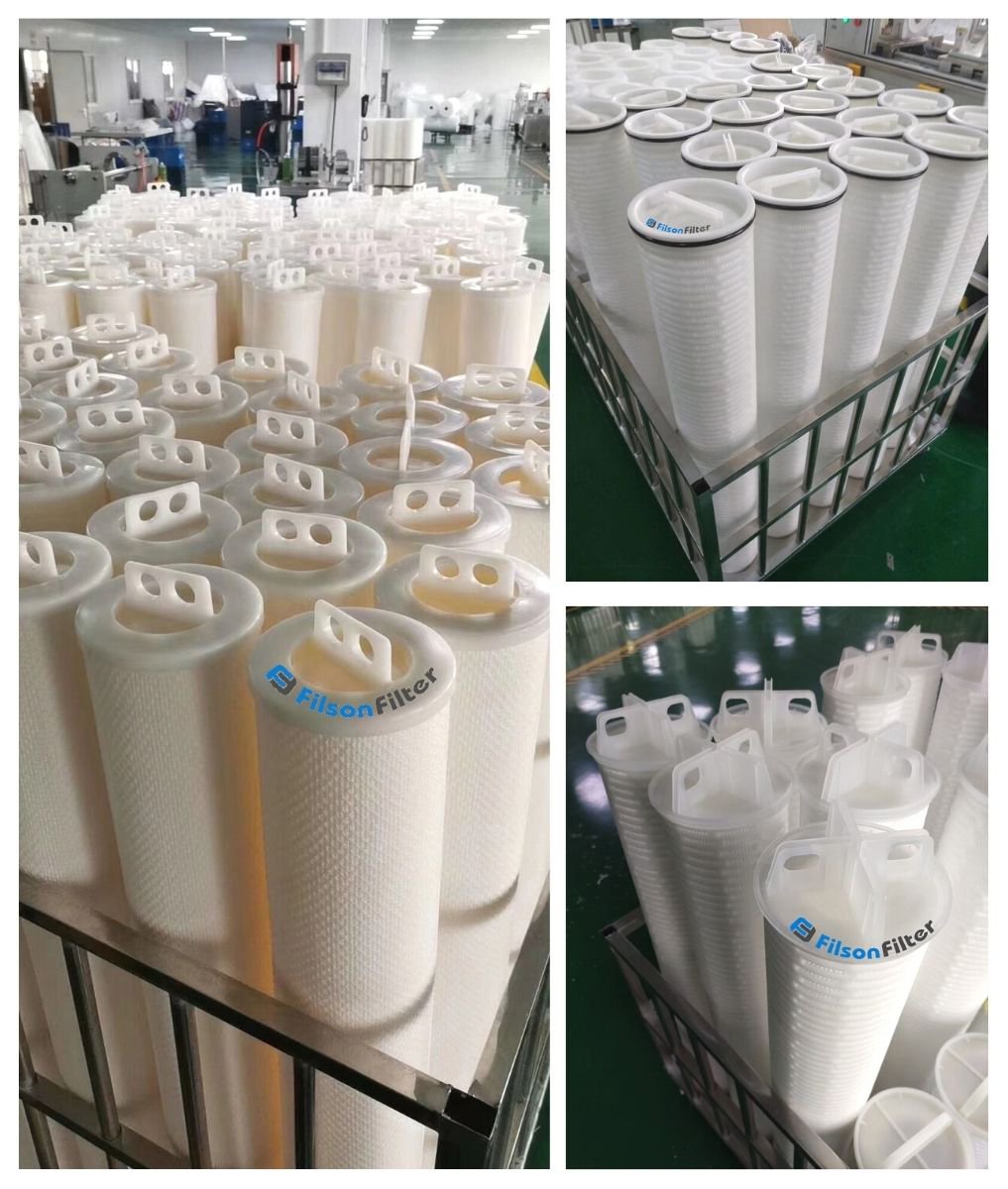 Seawater Desalination RO Pre-filtration High Flow Water Filter Cartridge Specification