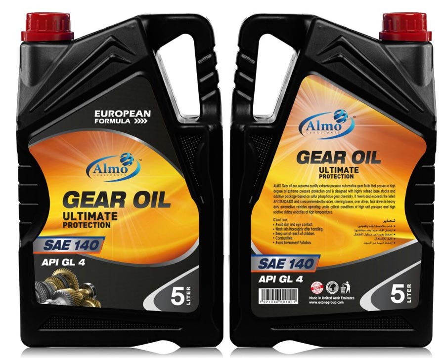 Gear oil must remain clean at all times